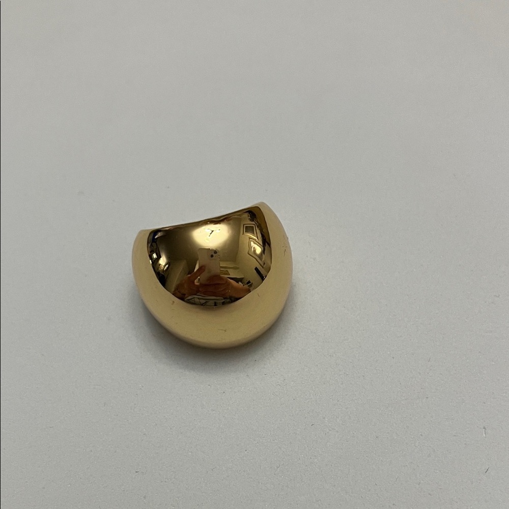 Gold in Color Dome Ring